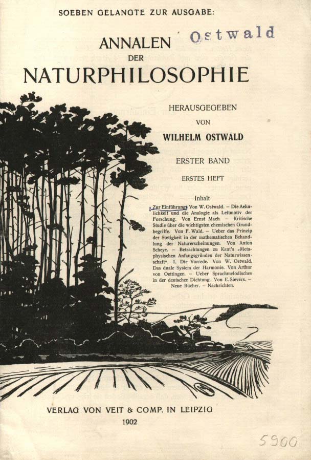 Annalen der Naturphilosophie 1902
